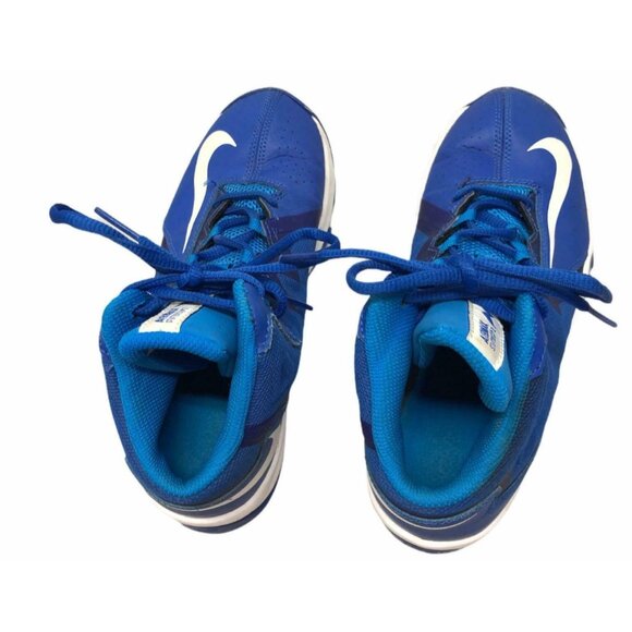 Nike Air Max Stutter Step 2 Youth 5 Blue 653754400 High Tops Basketball Shoes Sn - Picture 10 of 11